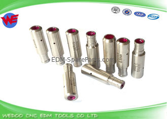 Dia 0.1mm - 3.0mm EDM Hướng dẫn khoan nhỏ Z140 Hướng dẫn đường ống Ruby 8 * 6 * 30 mmL